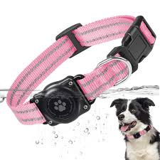 Collar Airtag para Perros - 100% Impermeable y Compatible con Apple