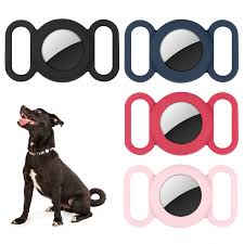 Collar de Perro con Airtag y Cubierta de Silicona