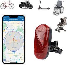 TKMARS: Localizador GPS con Luz Trasera para Bicicleta