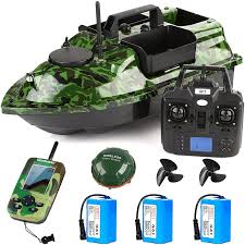 Barco Cebador Inteligente DBMGB 500m con GPS y Localizador de Peces