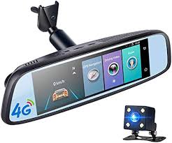 Espejo Retrovisor 4G con GPS y DVR FHD de 8"" - ADAS