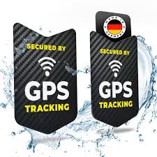 tagplus® Pegatinas GPS para Bicicletas - 2 Unidades