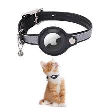 Collar Reflectante para Gato con AirTag