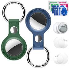 Colgante de Cuero para Airtag: Llavero y Estuche