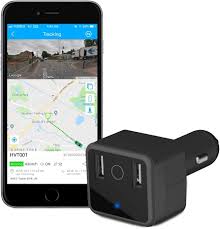 Localizador GPS Antirrobo para Coche con Cargador USB Oculto