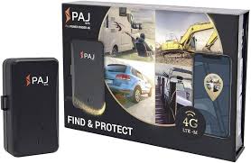 Rastreador GPS PAJ 4G para Vehículos - Negro