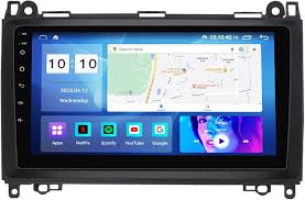 Reproductor Multimedia para Auto Android 12 con Conexión BT y WiFi