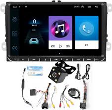 Estéreo Android 9'' con GPS y Cámara para VW