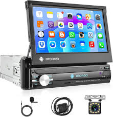 Radio Coche Podofo 1 DIN con GPS y Bluetooth