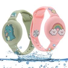Pulseras Airtag de Silicona para Niños - Diseño Divertido y Seguro