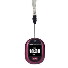 Colgante GPS 4G V45 para Niños - Reloj Alarma Impermeable (Rojo)