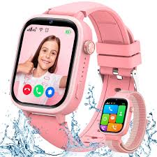 AKUMAKA Reloj Inteligente 4G para Niños con GPS