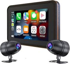 GPS Moto Impermeable con Carplay y Android Auto