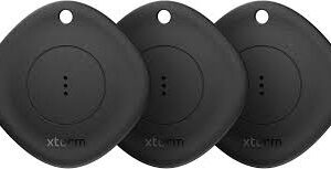 Pack de 3 Localizadores Travel Tag Negro Xtorm