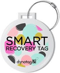 Etiqueta Inteligente Deluxe Dynotag con QR y GPS para Equipaje