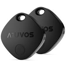 Pack de 2 Localizadores Inteligentes ATUVOS Air Tag - Negro