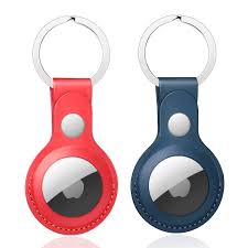 Funda de Cuero para AirTag - Nepfaivy Llavero