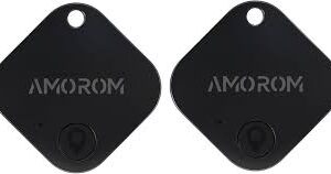 AMOROM Etiquetas Inteligentes de Seguimiento - Pack de 2